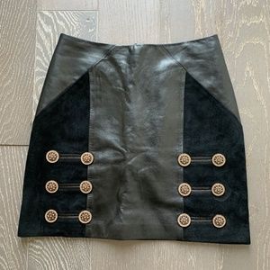 Versace, Medusa Button Mini Skirt,  EU 38